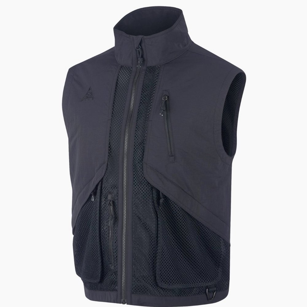 Nike ACG Black Urban Utility Full Zip Vest - Picture 3 of 13